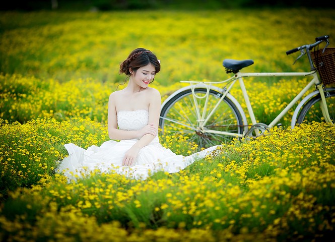 Ngắm thí sinh iMiss Thăng Long diện áo cưới tinh khôi - ảnh 10
