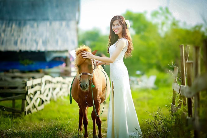 Ngắm 25 thí sinh đẹp nhất Hoa khôi Sinh viên Hà Nội 2016 - ảnh 13