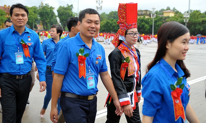 445 đại biểu Thanh niên tiên tiến báo công dâng Bác - ảnh 16