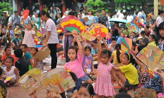 Ngàn em nhỏ say sưa với Lễ hội mặt nạ ở Văn Miếu - ảnh 9