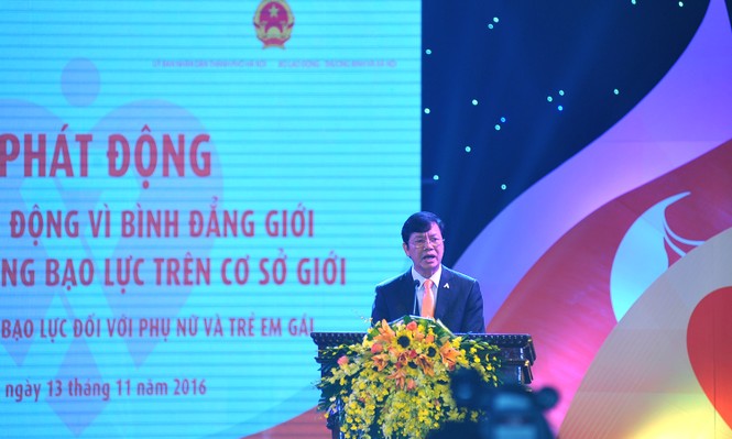 Chung tay xóa bỏ bạo lực đối với phụ nữ và trẻ em gái - ảnh 1