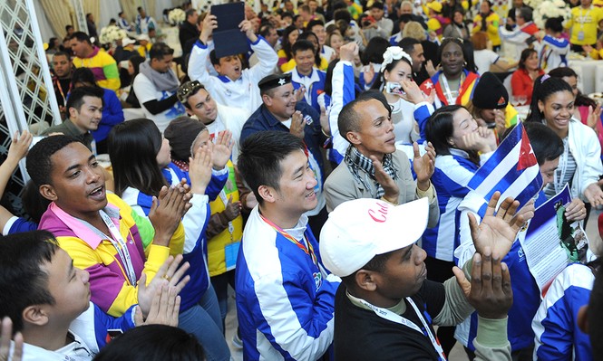 Nồng ấm đêm giao lưu Việt Nam - Cu Ba tại Festival thanh niên, sinh viên thế giới - ảnh 15