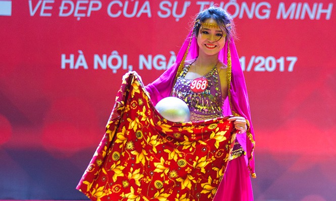 Nhan sắc các nữ sinh miền Bắc vào Chung kết Hoa khôi Sinh viên Việt Nam - ảnh 2