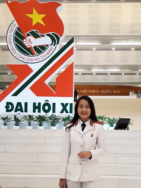 Nữ sinh đọc tâm thư Đại hội Đoàn gửi tuổi trẻ Việt Nam là ai? - ảnh 1