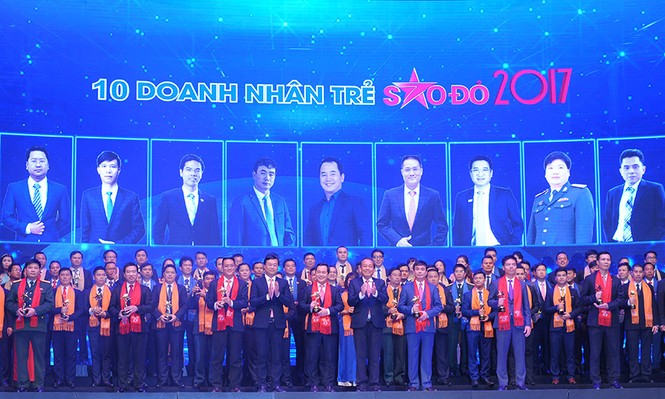 Trao giải thưởng Sao Đỏ - 100 Doanh nhân trẻ tiêu biểu 2017 - ảnh 4