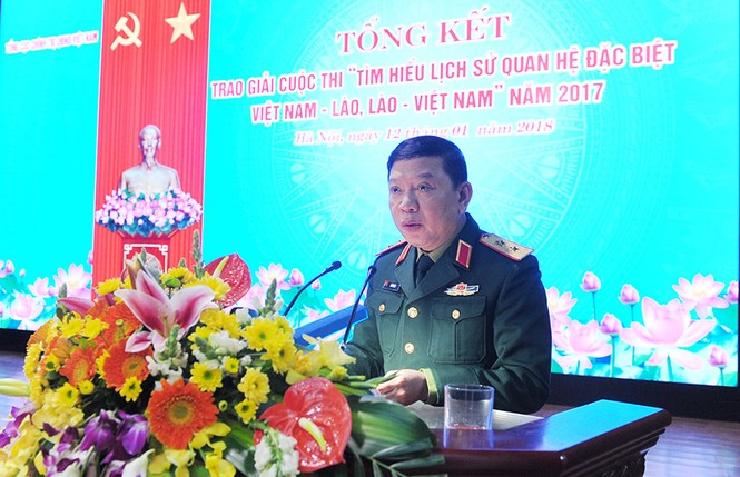 Tổng cục Chính trị QĐNDVN trao giải về tìm hiểu lịch sử quan hệ Việt-Lào - ảnh 2