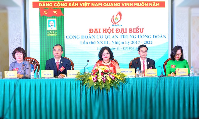 Chị Trần Thị Bích Ngọc tiếp tục làm Chủ tịch Công đoàn cơ quan T.Ư Đoàn - ảnh 2
