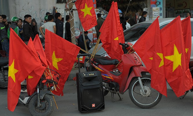 Người Hà Nội 'cháy' cùng U23 Việt Nam - ảnh 3