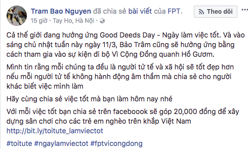 Lan truyền điều tử tế gây quỹ dựng sân chơi trẻ em nghèo - ảnh 2