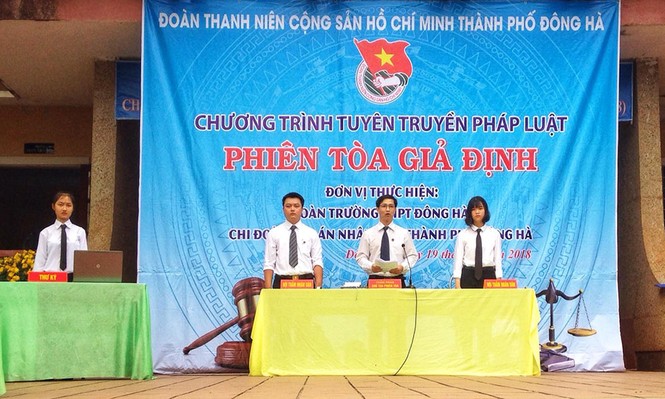 Tháng Thanh niên 2018: Phiên toà tuyên truyền pháp luật - ảnh 1