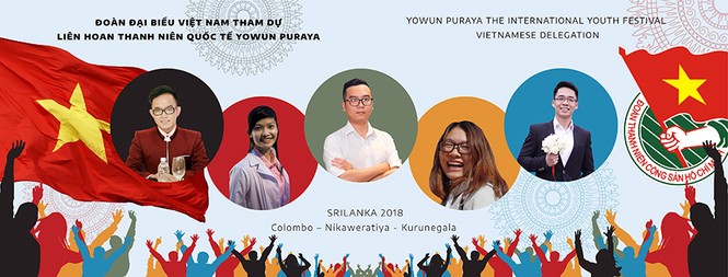 5 bạn trẻ Việt tham dự liên hoan thanh niên quốc tế Yown Puraya - ảnh 1