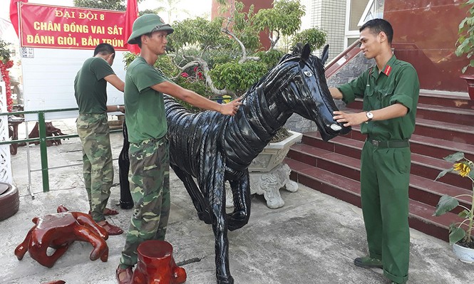 Tháng Thanh niên: Tuổi trẻ Sư đoàn 324 thực hiện nhiều công trình - ảnh 4