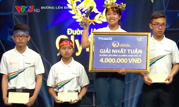 Nữ sinh 'quá nhanh, quá nguy hiểm' trong đường lên đỉnh Olympia - ảnh 2