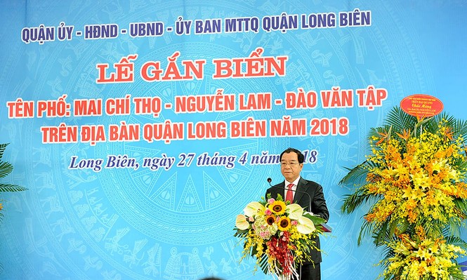 3 đường phố mới của Hà Nội mang tên gì? - ảnh 2
