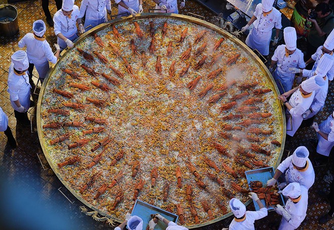 Việt Nam có kỷ lục bánh xèo khổng lồ - ảnh 2