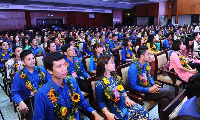 Toàn cảnh tuyên dương Thanh niên tiên tiến làm theo lời Bác lần thứ V - ảnh 3
