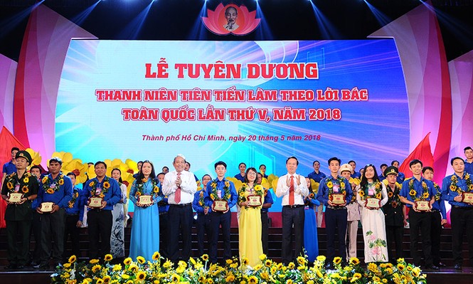Toàn cảnh tuyên dương Thanh niên tiên tiến làm theo lời Bác lần thứ V - ảnh 13