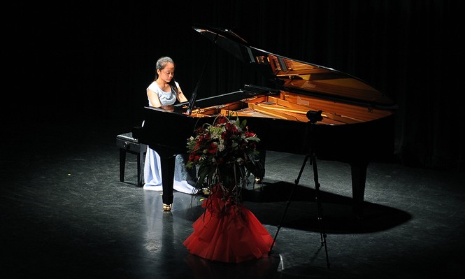 Nghệ sĩ trẻ độc tấu piano gây quỹ ủng hộ bệnh nhi - ảnh 1