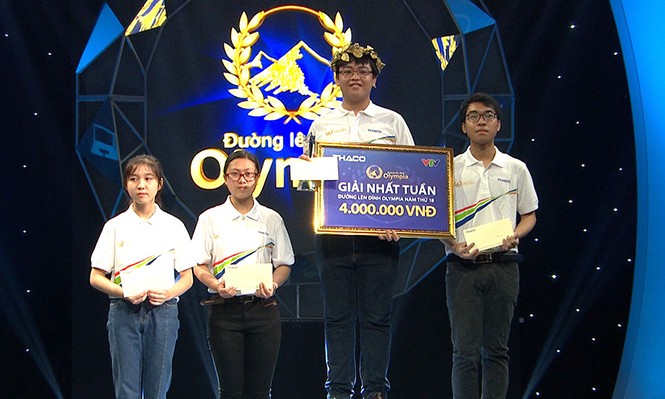 Thí sinh chơi 'tất tay', xuất sắc nhất Đường lên đỉnh Olympia - ảnh 2