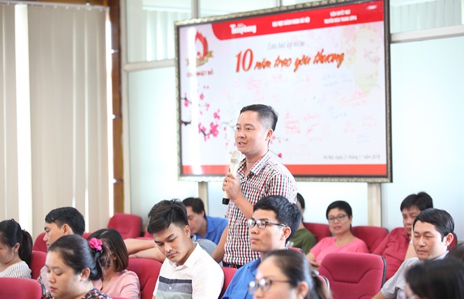 Tiền Phong muốn mỗi bạn đọc là một cộng tác viên - ảnh 2
