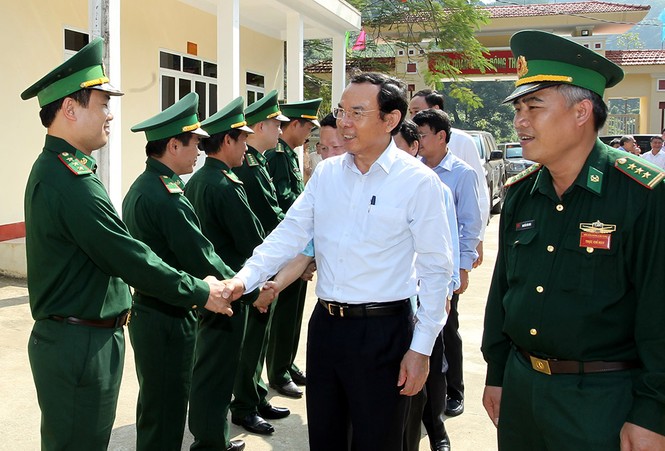 Bí thư T.Ư Đảng Nguyễn Văn Nên dự Ngày hội Đại đoàn kết tại Lào Cai - ảnh 4