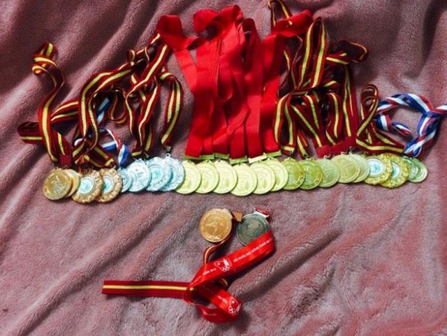 Nhan sắc rạng rỡ của nữ võ sĩ Karate dự Đại hội Sinh viên toàn quốc - ảnh 5