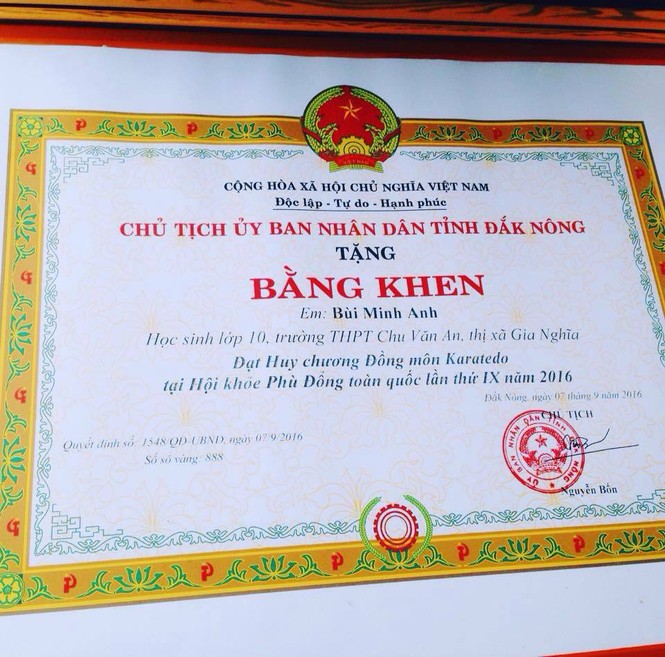 Nhan sắc rạng rỡ của nữ võ sĩ Karate dự Đại hội Sinh viên toàn quốc - ảnh 6
