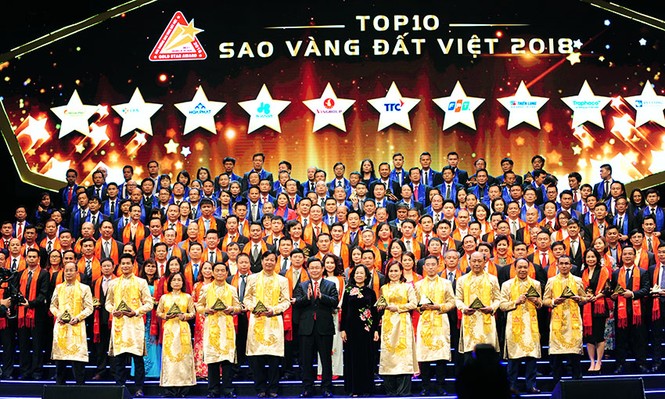Vinh danh 200 doanh nghiệp tiêu biểu đạt giải Sao Vàng đất Việt 2018 - ảnh 8