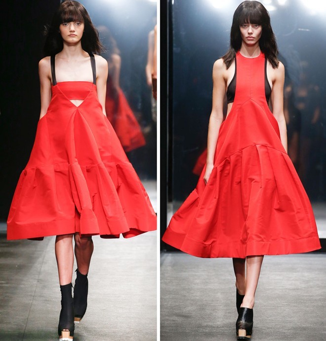 Vera Wang trình làng BST cắt cúp táo bạo - ảnh 5