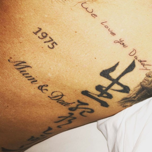Beckham tự hào khoe hình xăm Harper thiết kế - ảnh 2