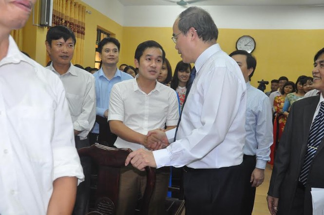 Ông Nguyễn Thiện Nhân chúc mừng hơn 1 triệu giáo viên toàn quốc - ảnh 2