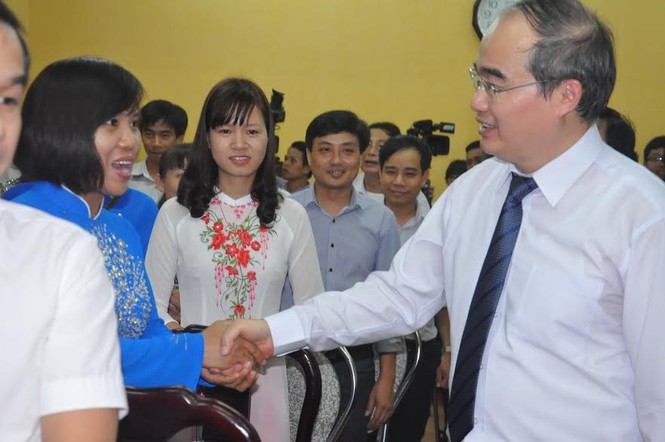 Ông Nguyễn Thiện Nhân chúc mừng hơn 1 triệu giáo viên toàn quốc - ảnh 3