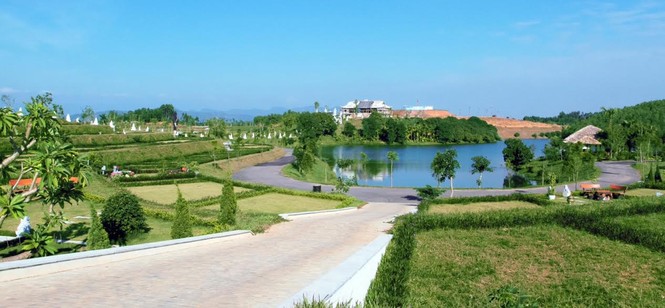 Cận cảnh nghĩa trang như resort ở Phú Thọ - ảnh 3