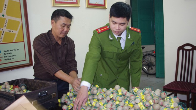 Hà Nội: Xử án điểm về pháo ngay trước Tết - ảnh 1