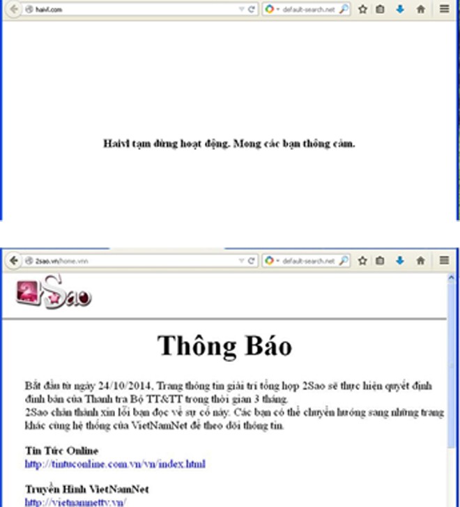 Nhiều trang web đang trong tầm ngắm - ảnh 1