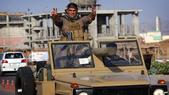 Quân nổi dậy Syria, chiến binh Iraq chống IS - ảnh 1