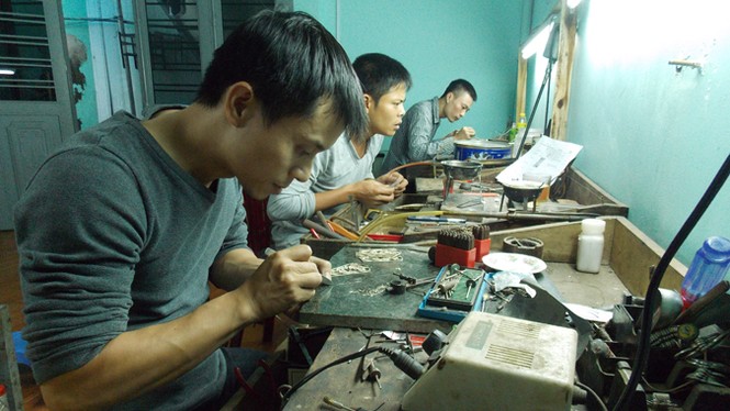 Làng nghề đậu bạc chỉ còn 2 nghệ nhân - ảnh 1