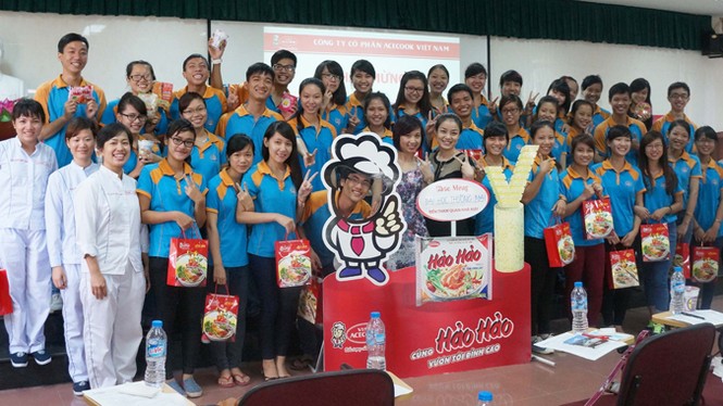 Vina Acecook mở cửa nhà máy đón sinh viên trường ĐH - CĐ phía Bắc - ảnh 1