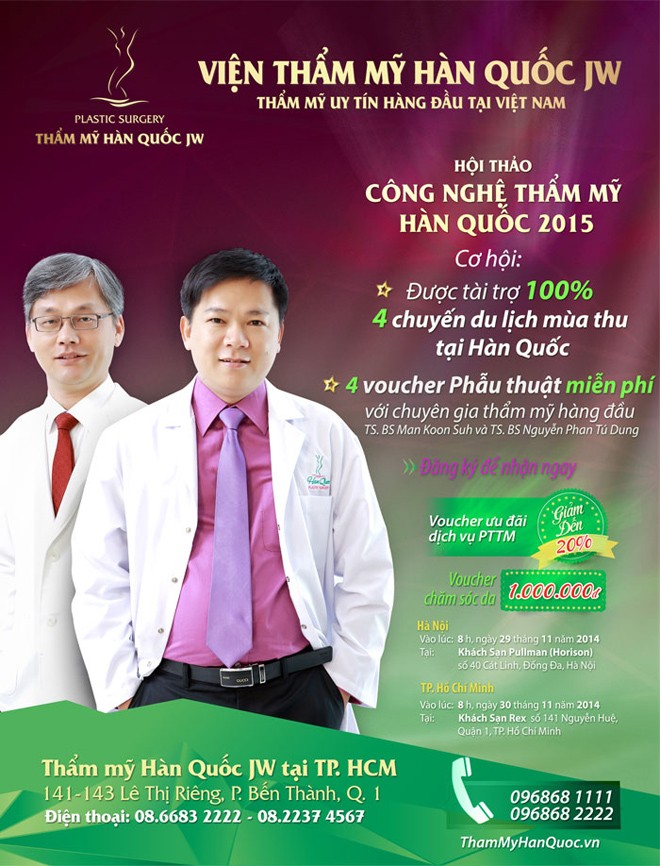 Cơ hội thẩm mỹ miễn phí với chuyên gia nổi tiếng nhất Hàn Quốc - ảnh 1