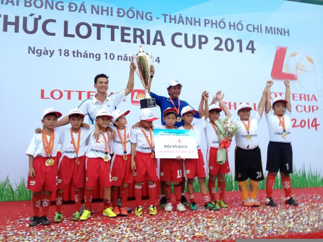 Kid Star FC vô địch Lotteria Cup 2014 - ảnh 1