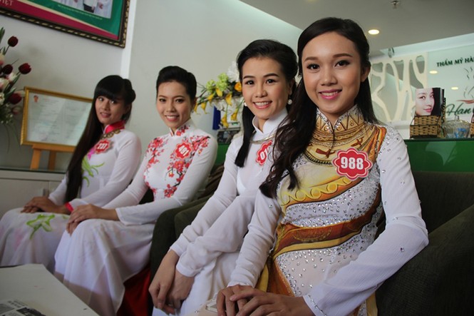Thí sinh Hoa hậu tham quan phòng Spa-Skincare - ảnh 3