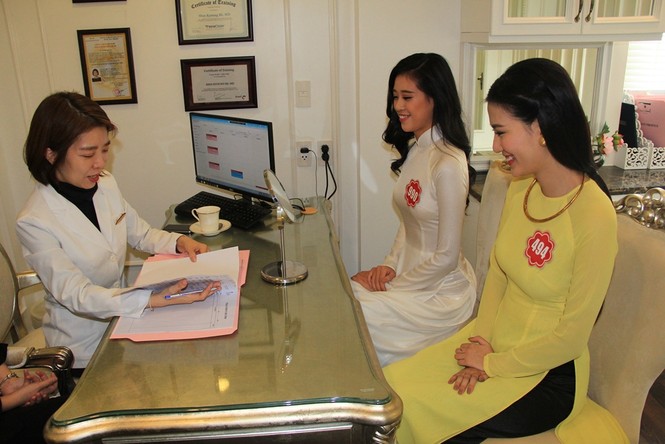 Thí sinh hoa hậu được tư vấn chăm sóc sức khỏe và sắc đẹp - ảnh 5