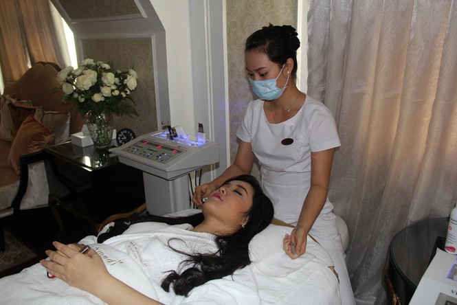 Thí sinh hoa hậu được tư vấn chăm sóc sức khỏe và sắc đẹp - ảnh 7