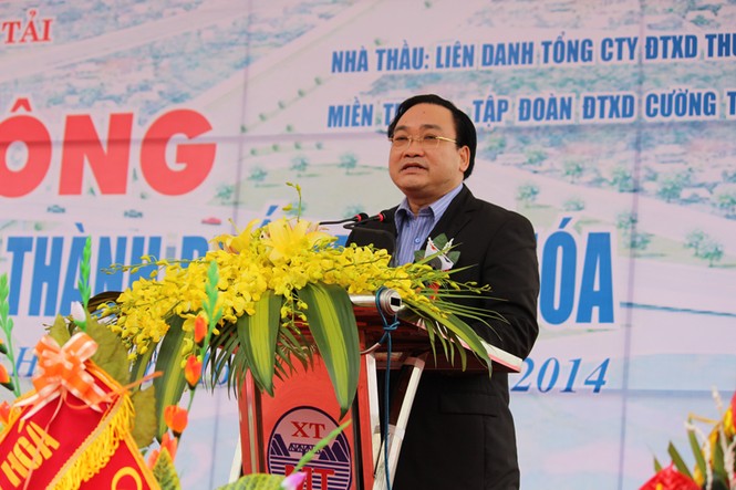 Xây dựng đường vành đai phía tây TP Thanh Hóa - ảnh 1