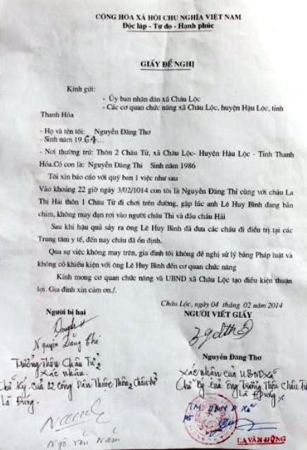 Trưởng công an xã bắn chim, trúng 2 người dân - ảnh 1