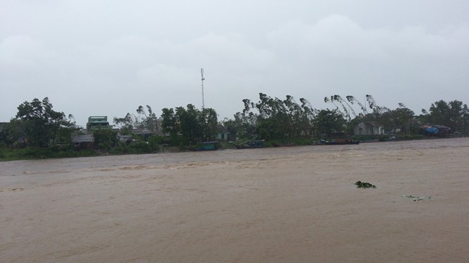 Bão chưa qua, ngư dân Quảng Ninh gồng mình chống lũ về - ảnh 1