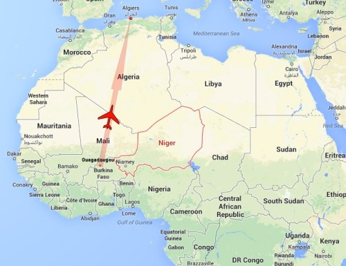 Máy bay Algeria 'bốc cháy trước khi rơi xuống đất' - ảnh 2