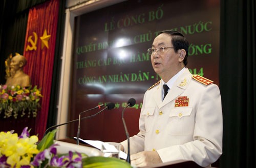 Thăng hàm cấp Tướng CAND năm 2014 - ảnh 1