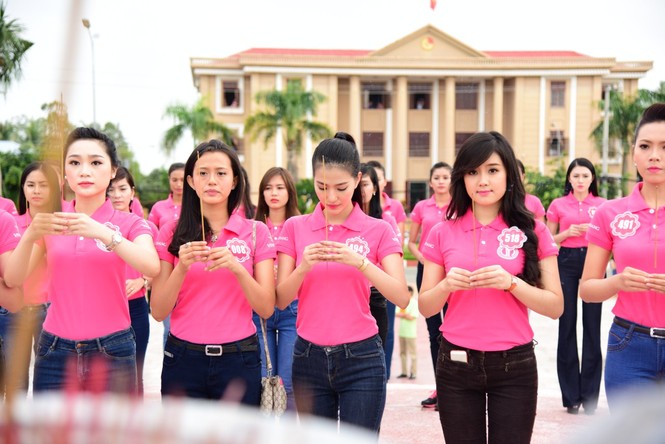 Thí sinh HHVN 2014 khu vực phía Nam về nguồn - ảnh 5