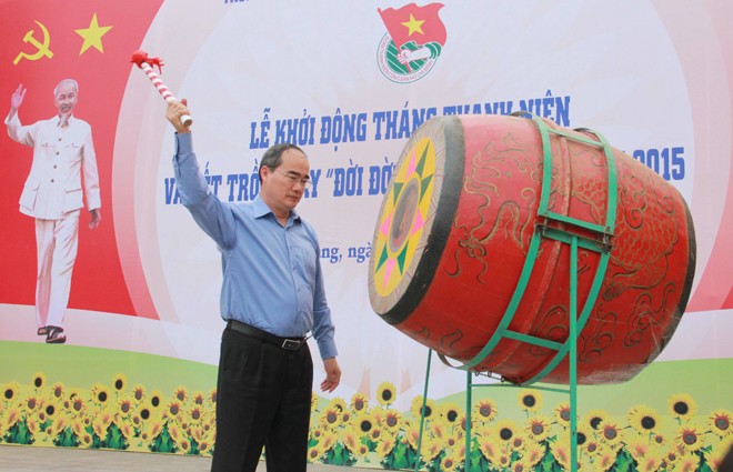 Lễ khởi động Tháng thanh niên và Tết trồng cây năm 2015 - ảnh 4
